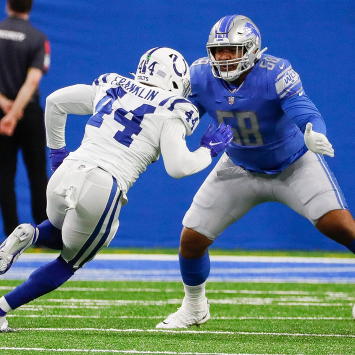 Detroit Lions Penei Sewell Lowest Graded PFF Offensive Player