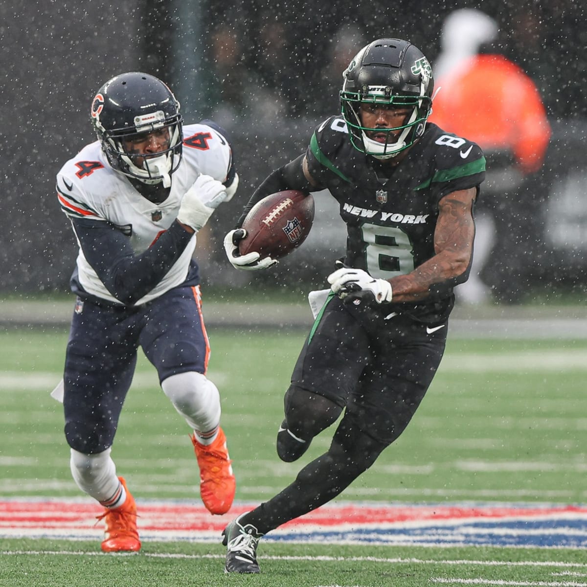 New York Jets WR Elijah Moore Reflects on Journey From Trade Request to  First Touchdown of Season - Sports Illustrated New York Jets News, Analysis  and More