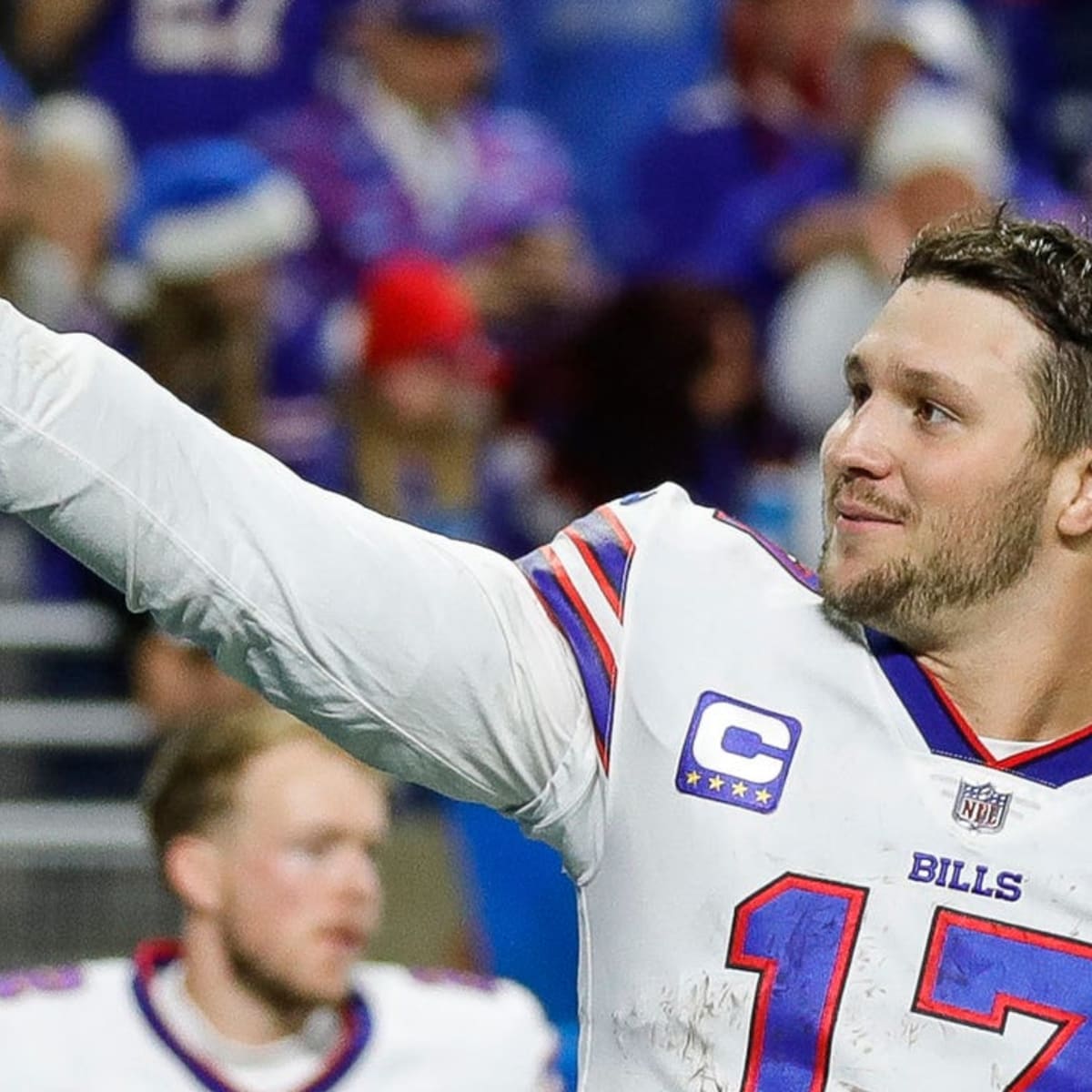 Bills' Josh Allen Sports Ryan Fitzpatrick Jersey in Pregame vs. Patriots -  Sports Illustrated
