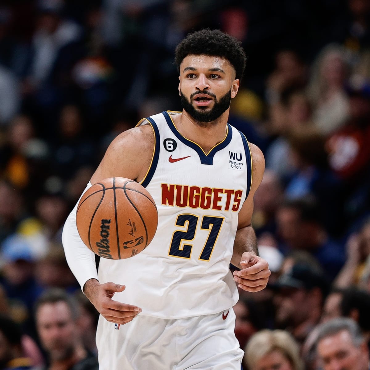 Jamal Murray injury updates: Nuggets PG out for rest of Tuesday's game vs.  Rockets with thumb injury - DraftKings Network