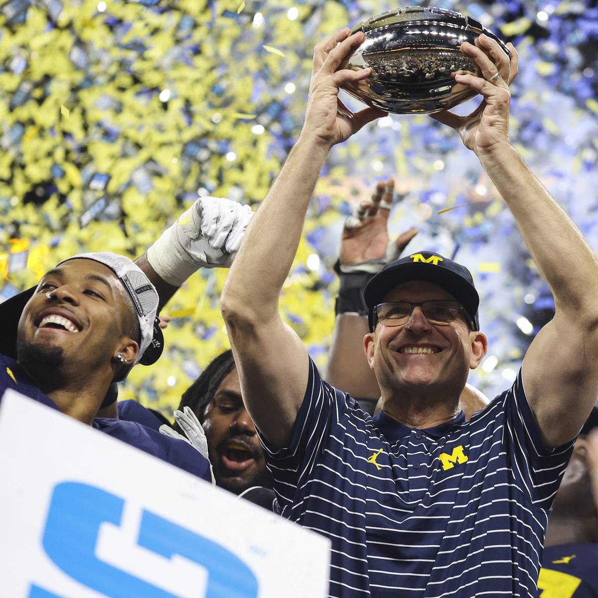 Michigan Coach Jim Harbaugh Reacts to 43-22 Win Over Purdue in Big Ten  Championship - Sports Illustrated Purdue Boilermakers News, Analysis and  More