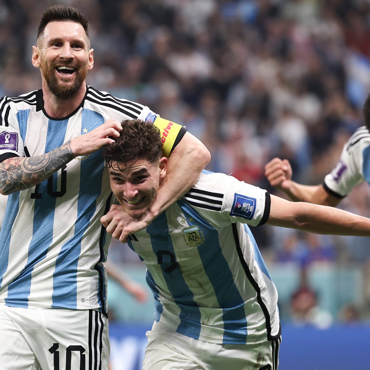 Argentina into World Cup final via Messi the GOAT, Alvarez the kid