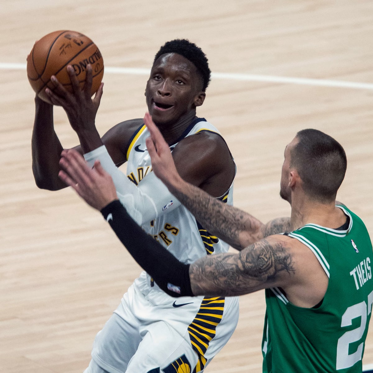 Why Daniel Theis won't see game action in Pacers' preseason