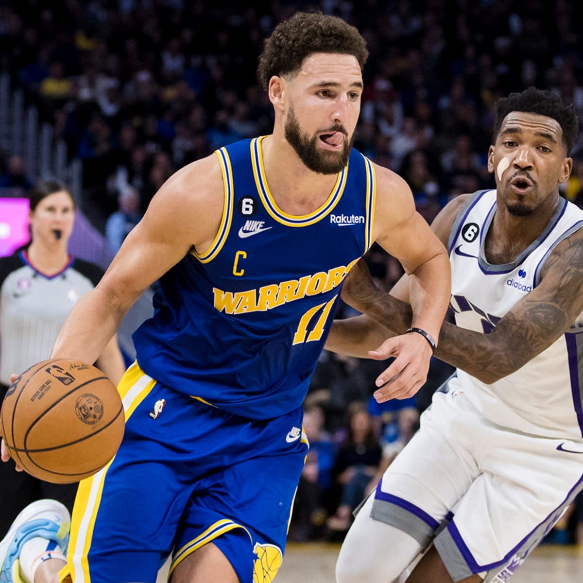 Warriors Klay Thompson has all the motivation he needs hanging in his locker