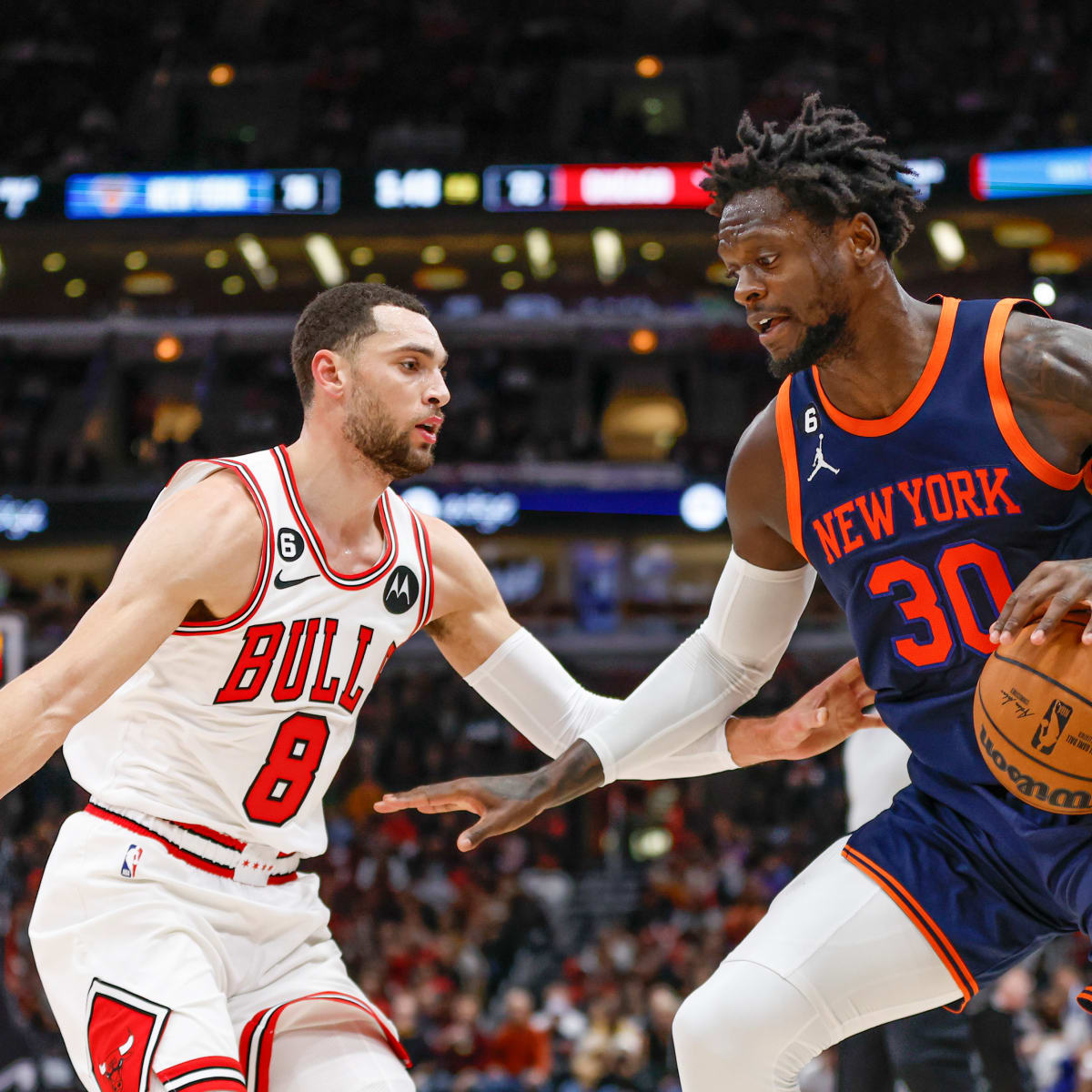 Knicks and Bulls discussing Zach LaVine trade - Posting and Toasting