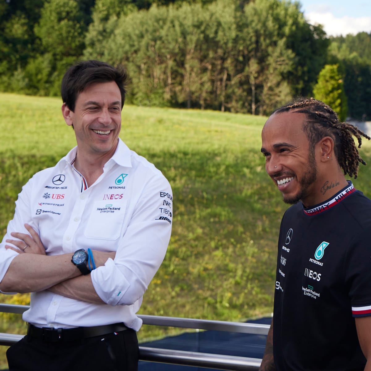 Lewis Hamilton refutes Toto Wolff: We're not throwing Mercedes W14 'in the  bin' : PlanetF1