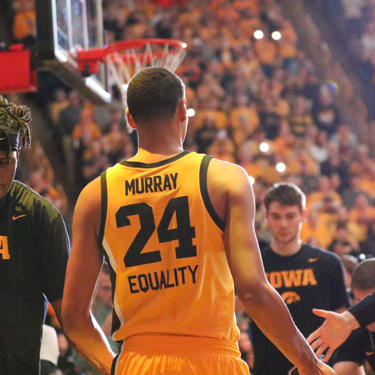 Iowa forward Kris Murray will not play against Iowa State due to lower body  injury - Hawk Fanatic