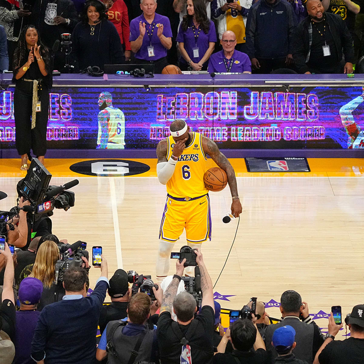 LeBron James Leads Lakers To Emotional NBA Championship
