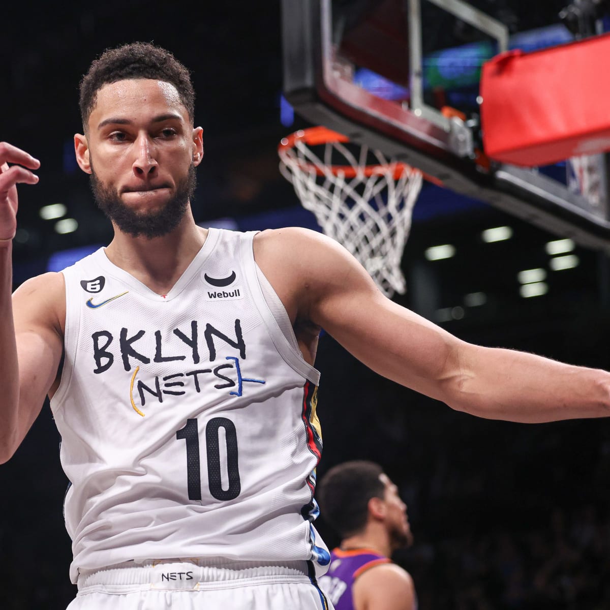 Ben Simmons takes court for Nets in first look at new Big 3