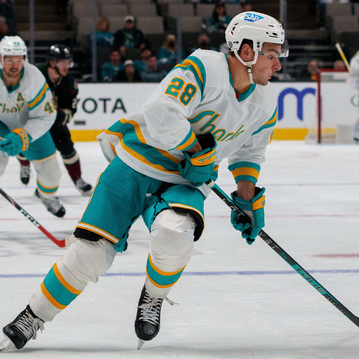 Sharks' 2023 first-round pick from Timo Meier trade to be No. 25