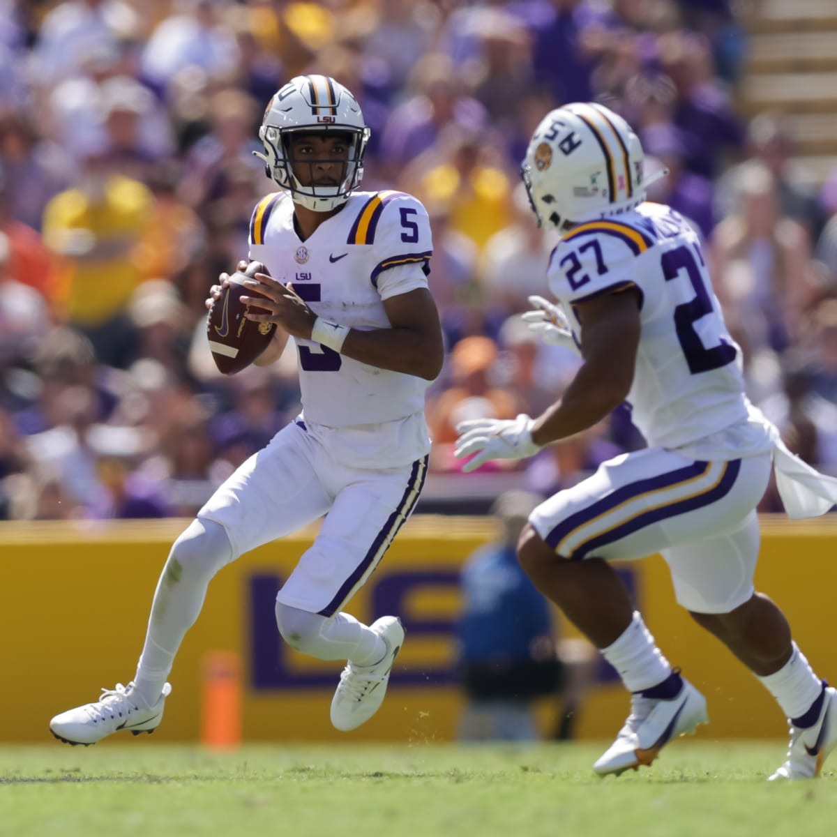 Spring Football Preview: A Deep Dive Into LSU's QB's, RB's and WR's - Sports Illustrated LSU Tigers News, Analysis and More.