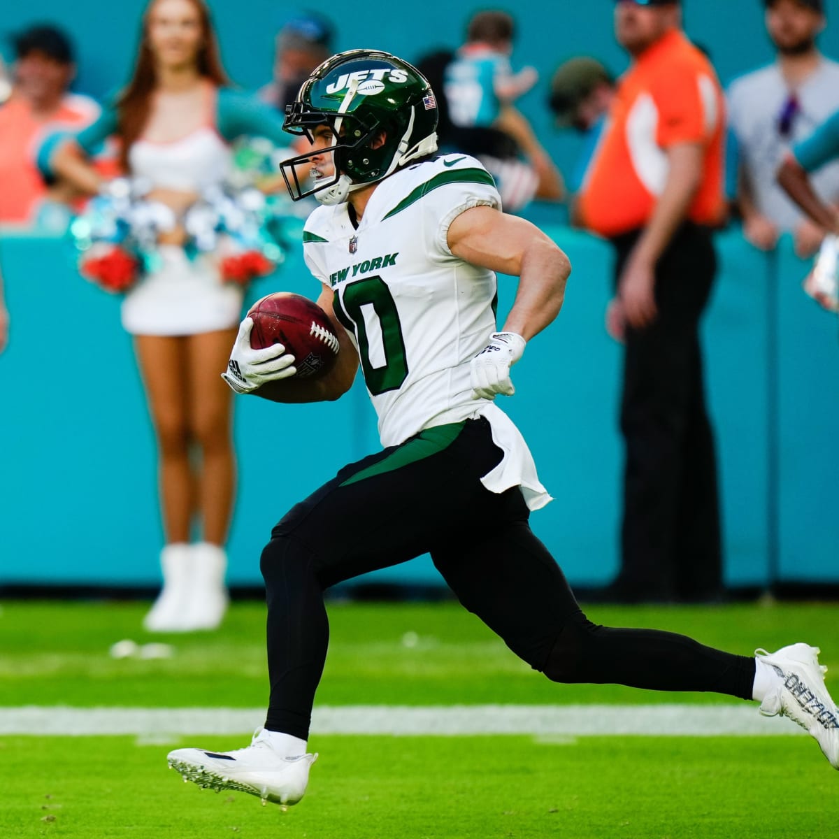 Braxton Berrios Picks Miami Dolphins Number  And It's a Good One -  Sports Illustrated Miami Dolphins News, Analysis and More
