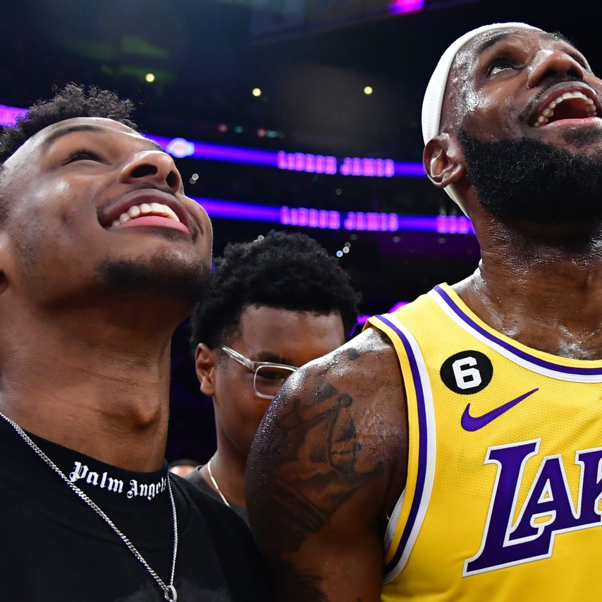 LeBron, Bronny James Appear With Drake at Los Angeles Concert - Sports Illustrated