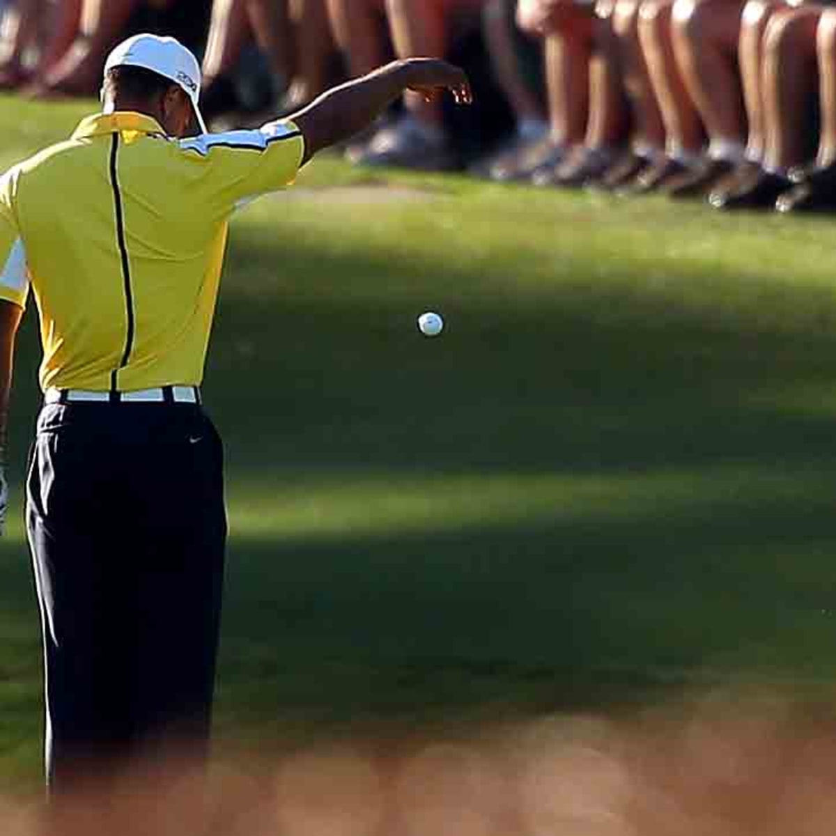 Ten Years Ago Tiger Woods received one of the most bizarre penalties in Masters history