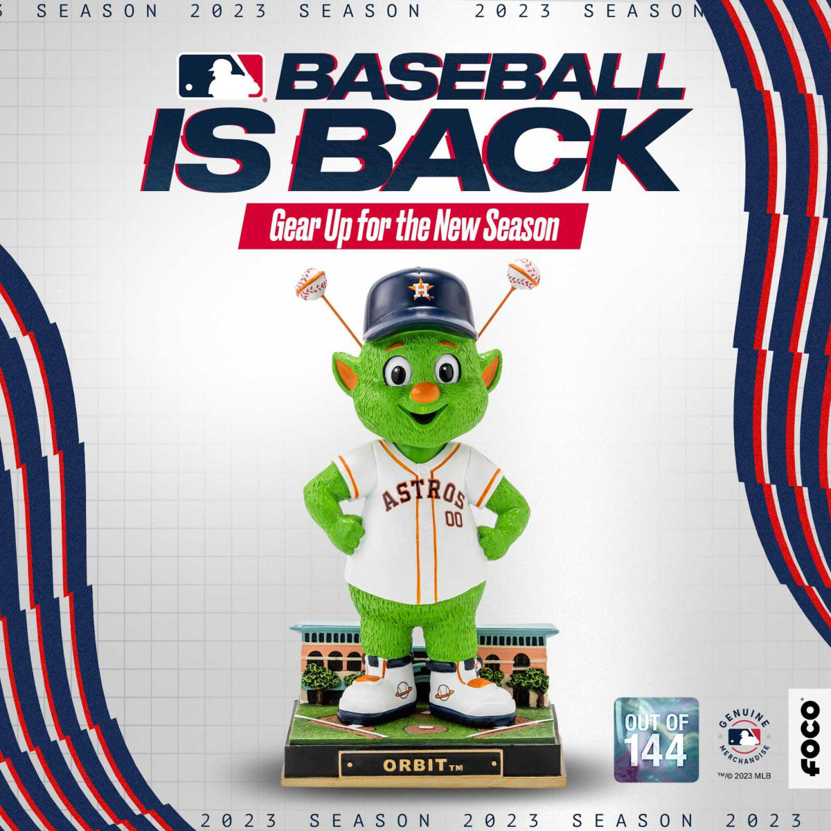 FOCO USA Releases Houston Astros MLB Opening Day Mascot Bobblehead  Collection - Sports Illustrated Inside The Astros