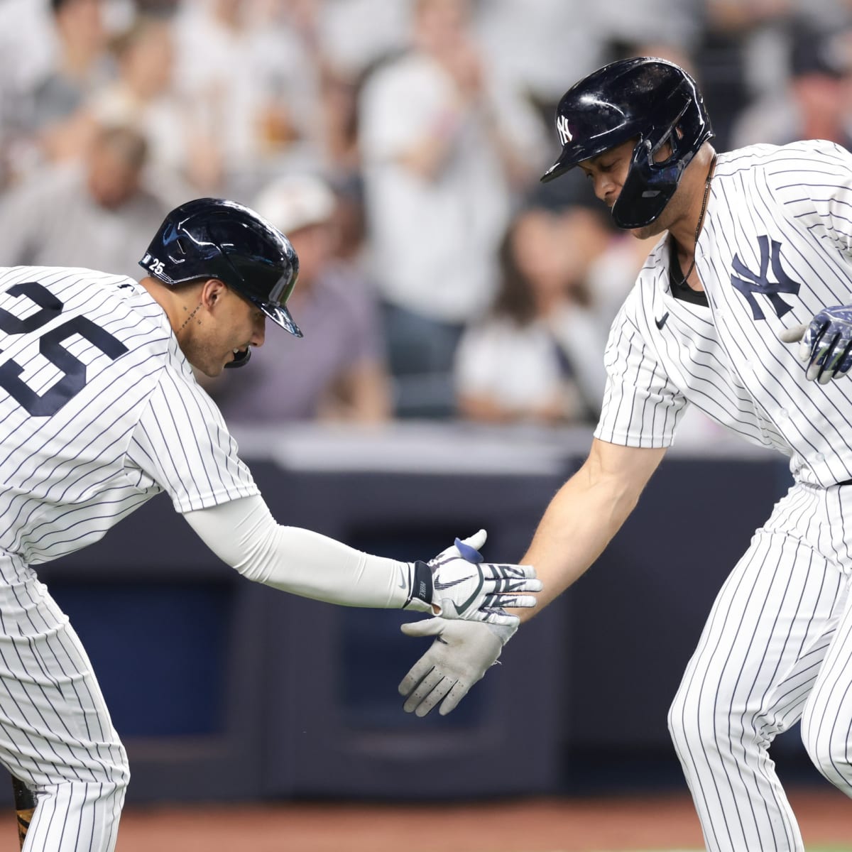 Giancarlo Stanton suffers through another 0-fer in Yankees' loss