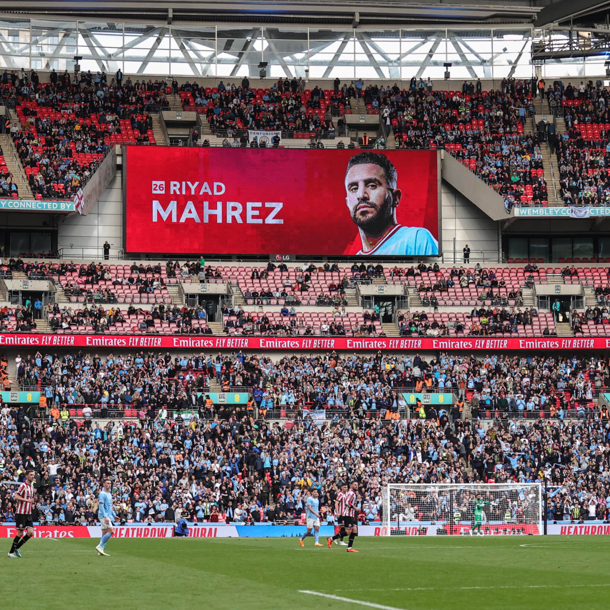 Watch Riyad Mahrez score FA Cup semi-final hat-trick vs Sheffield