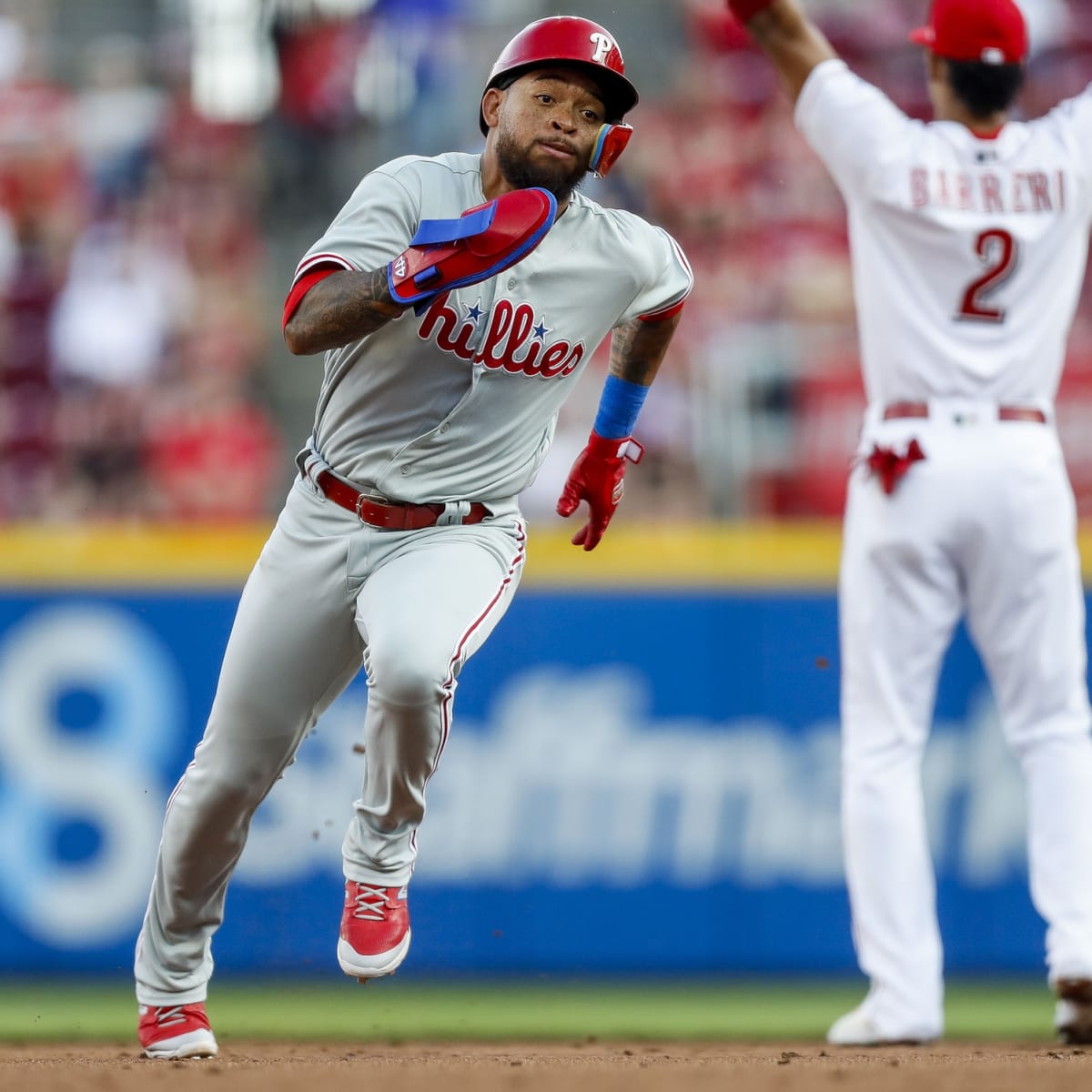 Phillies put OF Cristian Pache on 10-day IL with knee injury
