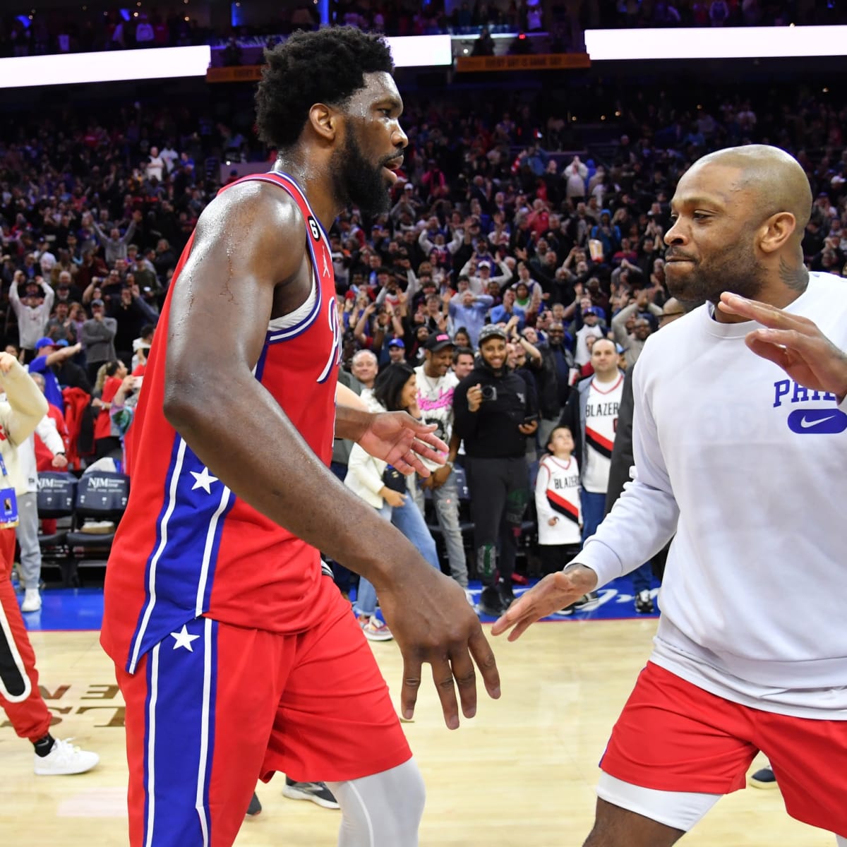 PJ Tucker Pumps Brakes on Sixers Youngster