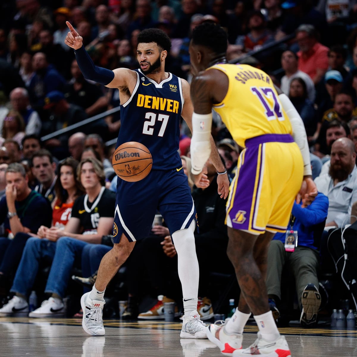 Jamal Murray's Shoes Steal the Show During the NBA Playoffs – Footwear News