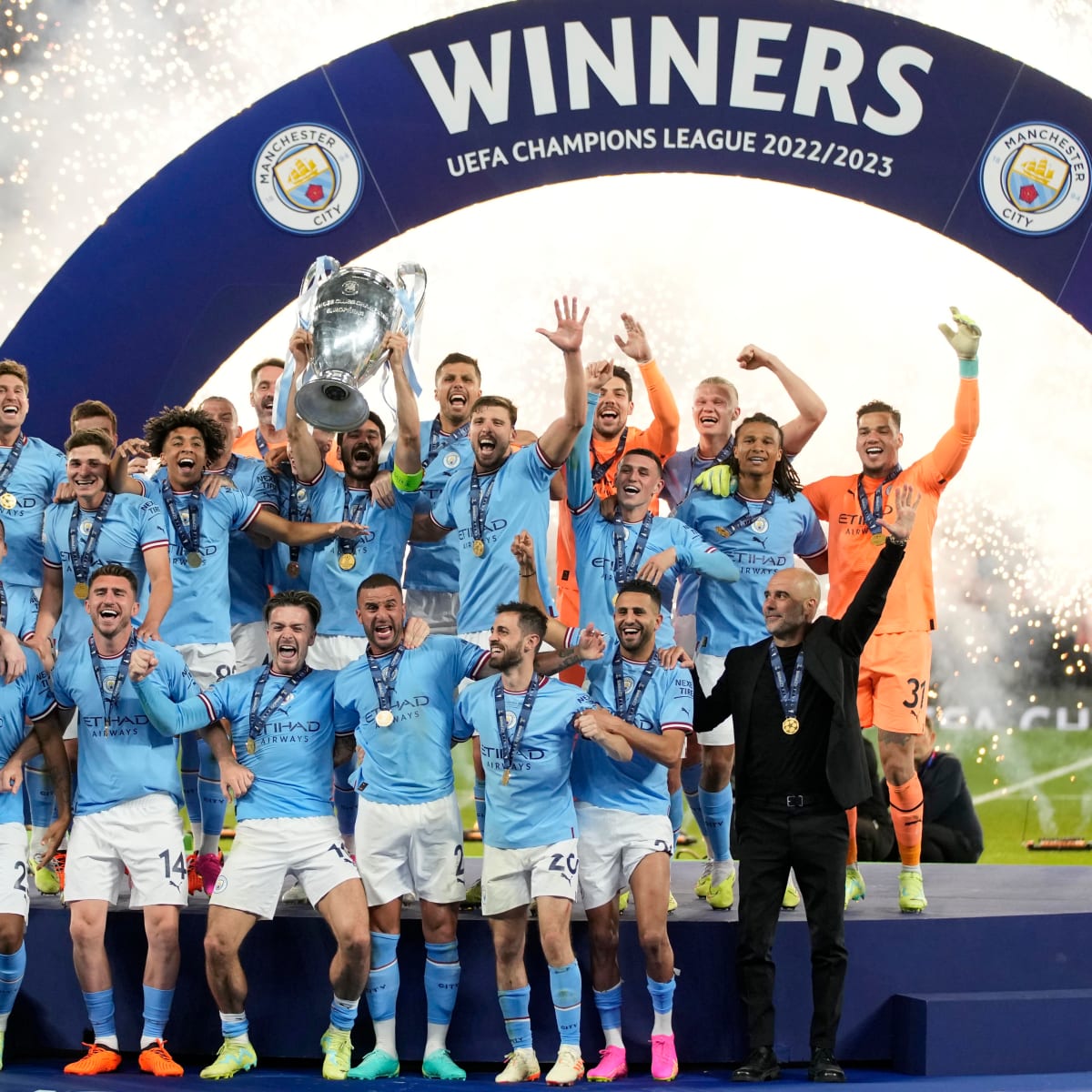 Man City Scores Treble With Champions League Win –
