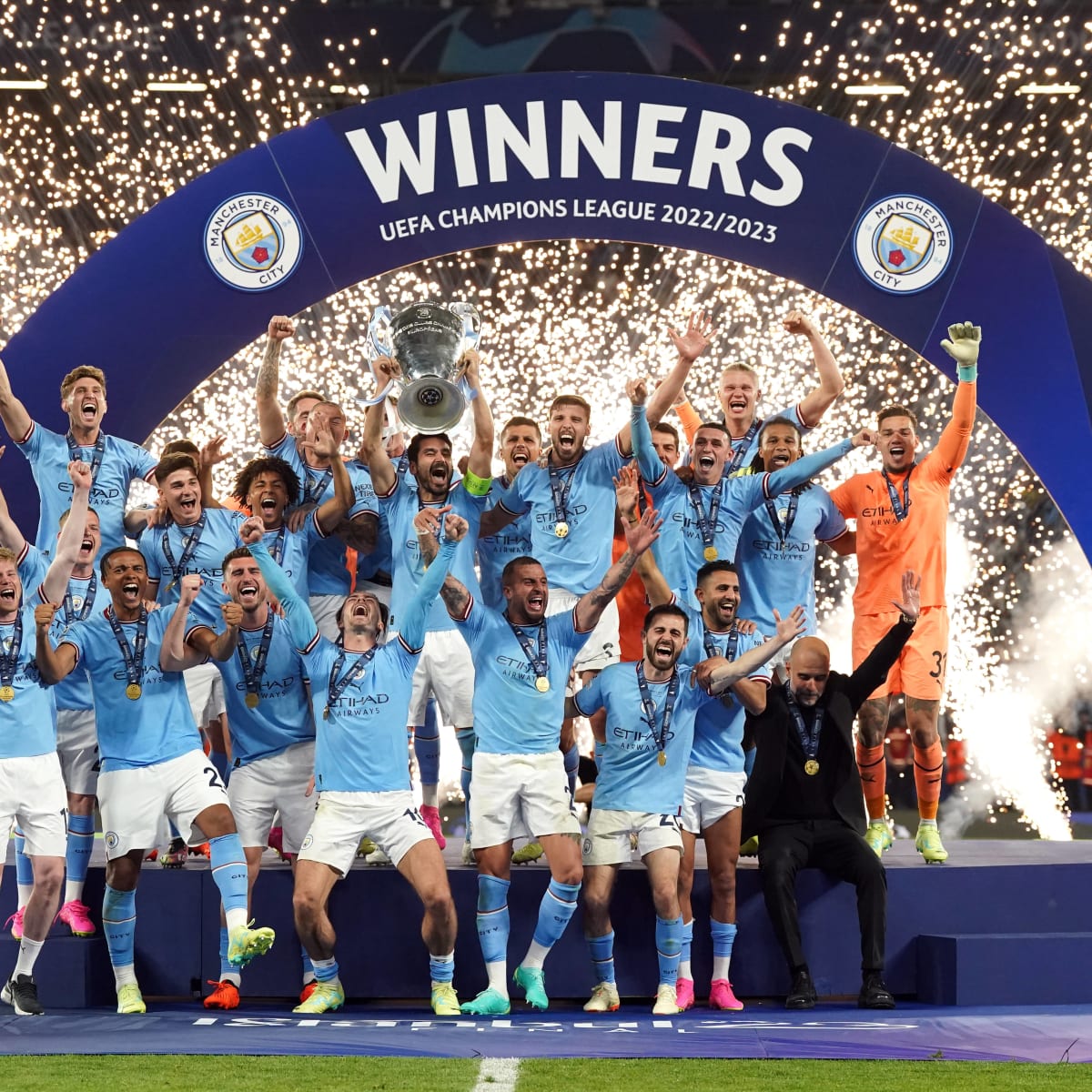 Man City Scores Treble With Champions League Win –