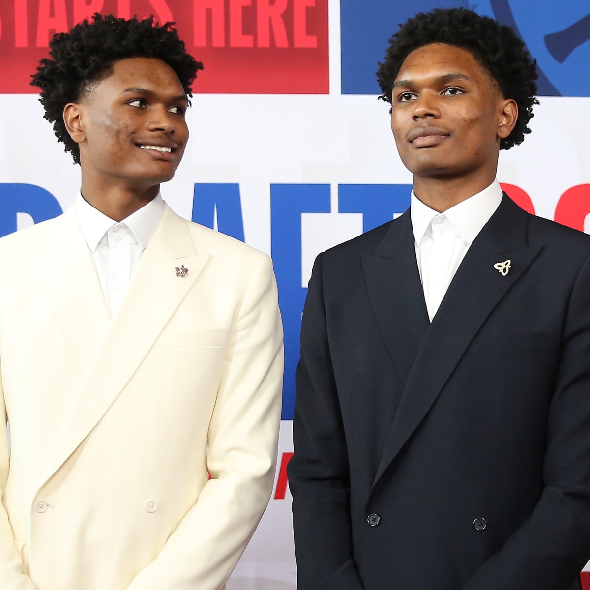 Twin Brothers Amen, Ausar Thompson Make History With Top-Five NBA