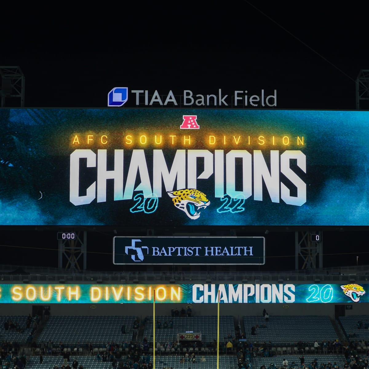 Jacksonville Jaguars win the 2017 AFC South division title - Big