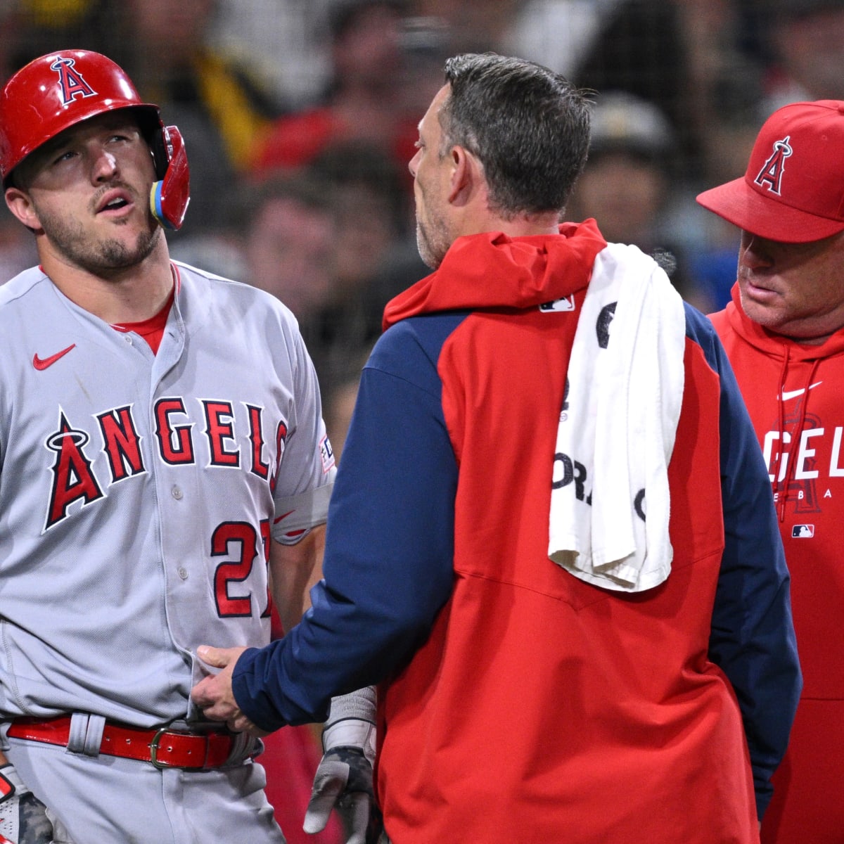 Mike Trout sidelined again with wrist injury - Sports Illustrated