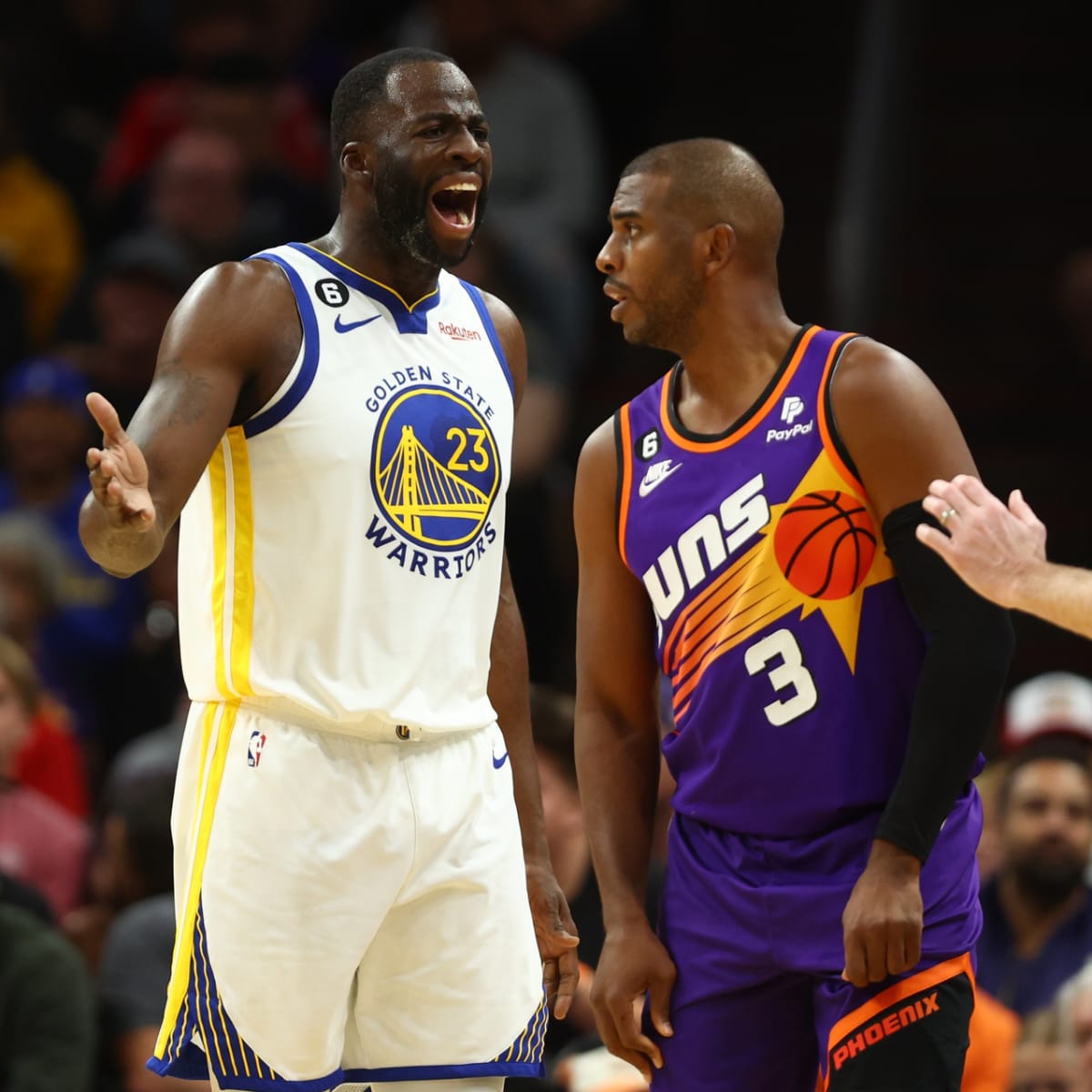 Draymond Green被記者追問Chris Paul會是先發還是後備上陣，Green：我們去年便有著最好的先發陣容 | 廢青NBA ...