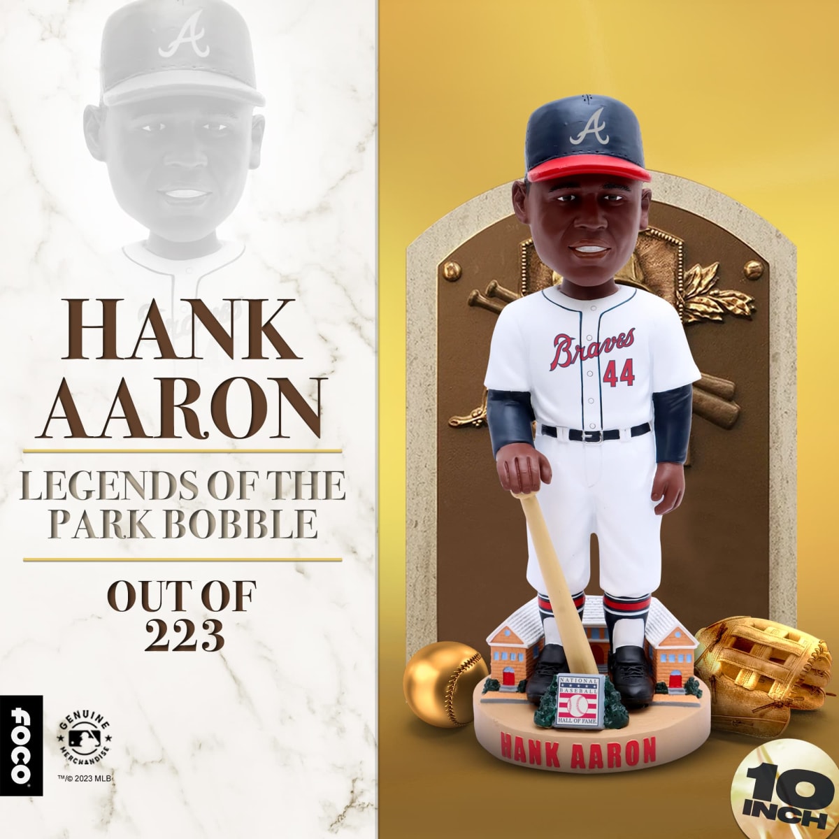FOCO releases new Legends of the Park Hank Aaron bobblehead for