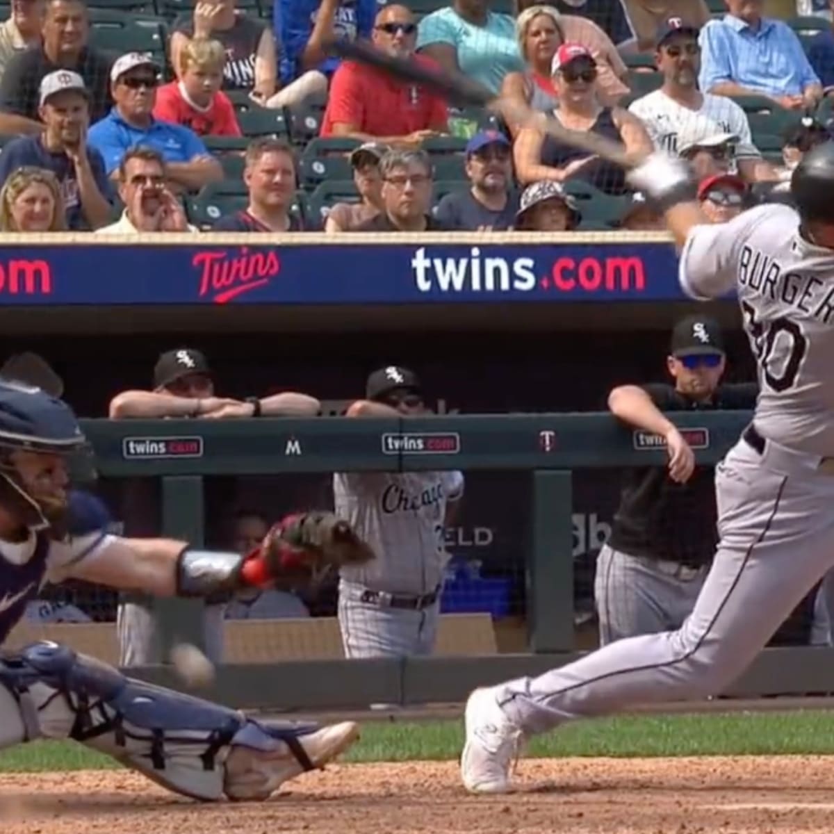 Watch: Shortly before walk-off hit, freak pitch hit Ryan Jeffers in the  chin - Sports Illustrated Minnesota Sports, News, Analysis, and More