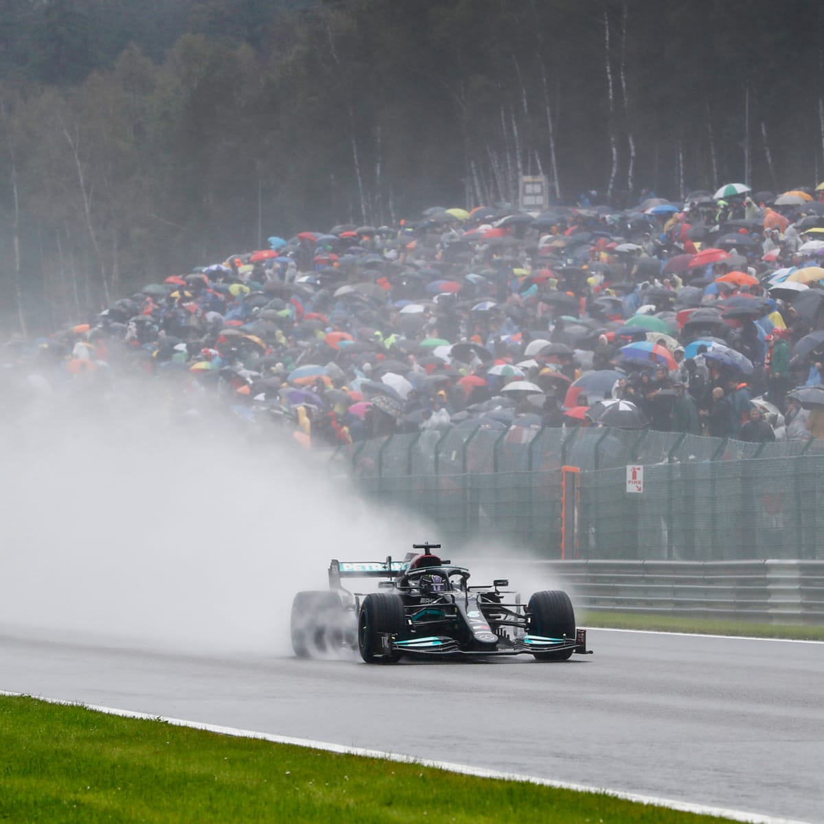 Spa-Francorchamps on X: AAAand it's raining