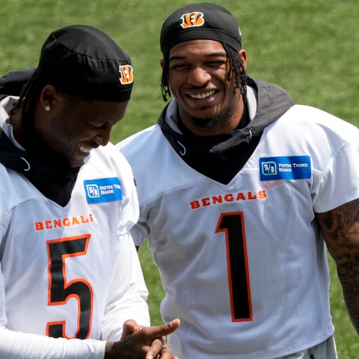 Bengals' Ja'Marr Chase, Tee Higgins leading deep receiving corps