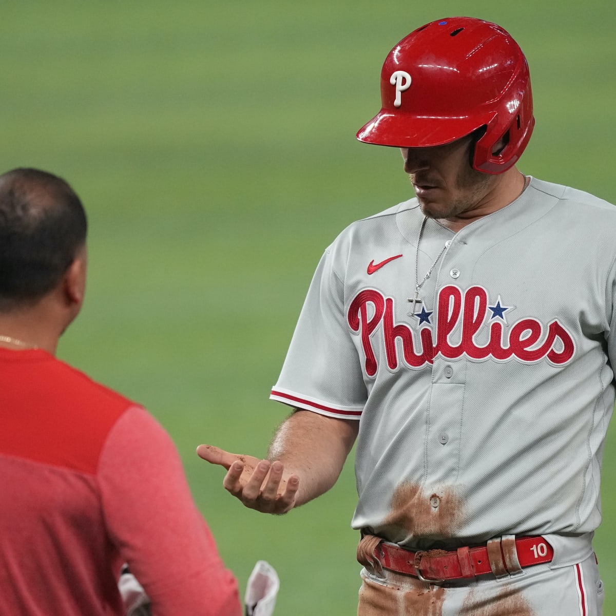 Philadelphia Phillies' J.T. Realmuto to Miss Second Straight Game With Hand  Injury - Fastball