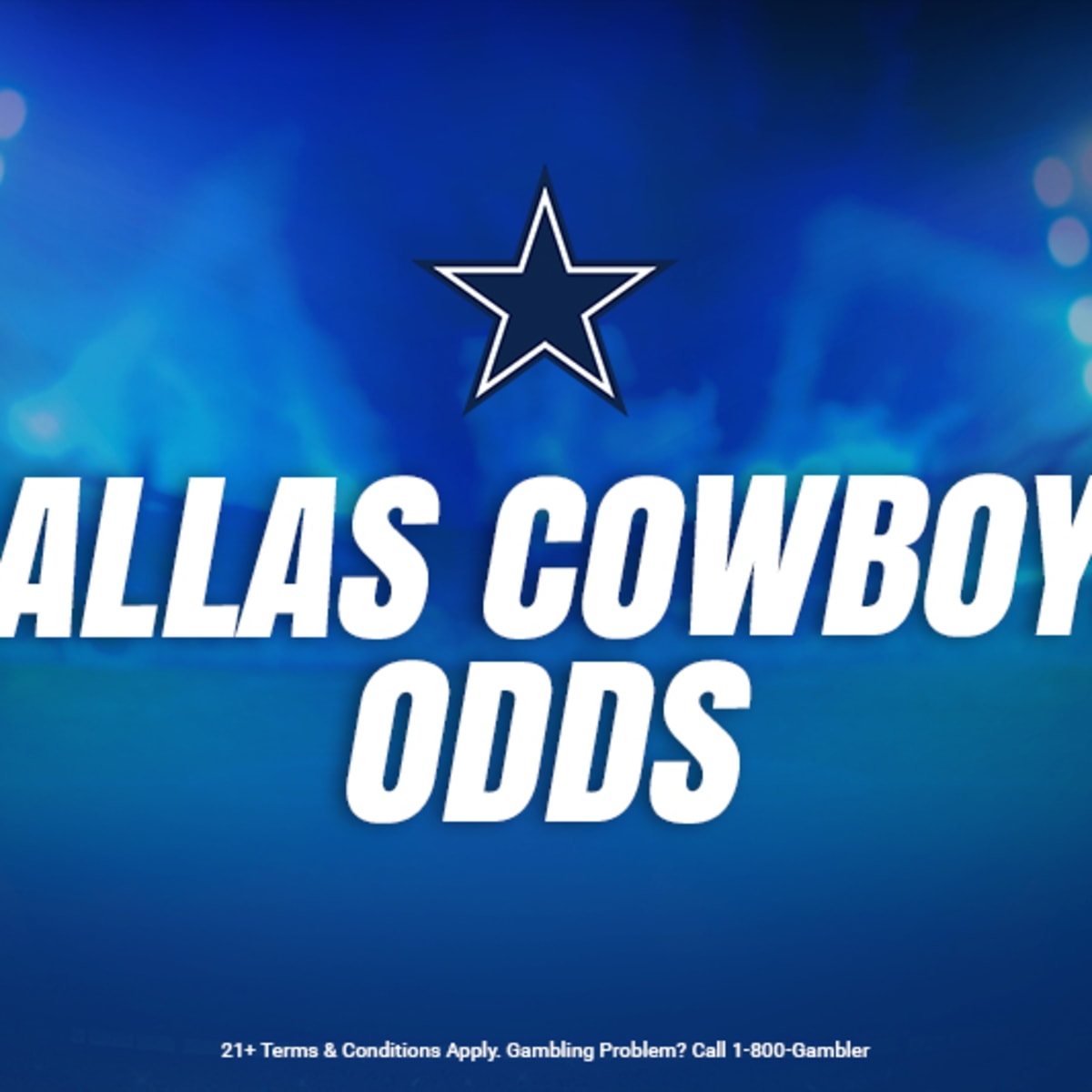 odds for cowboys game