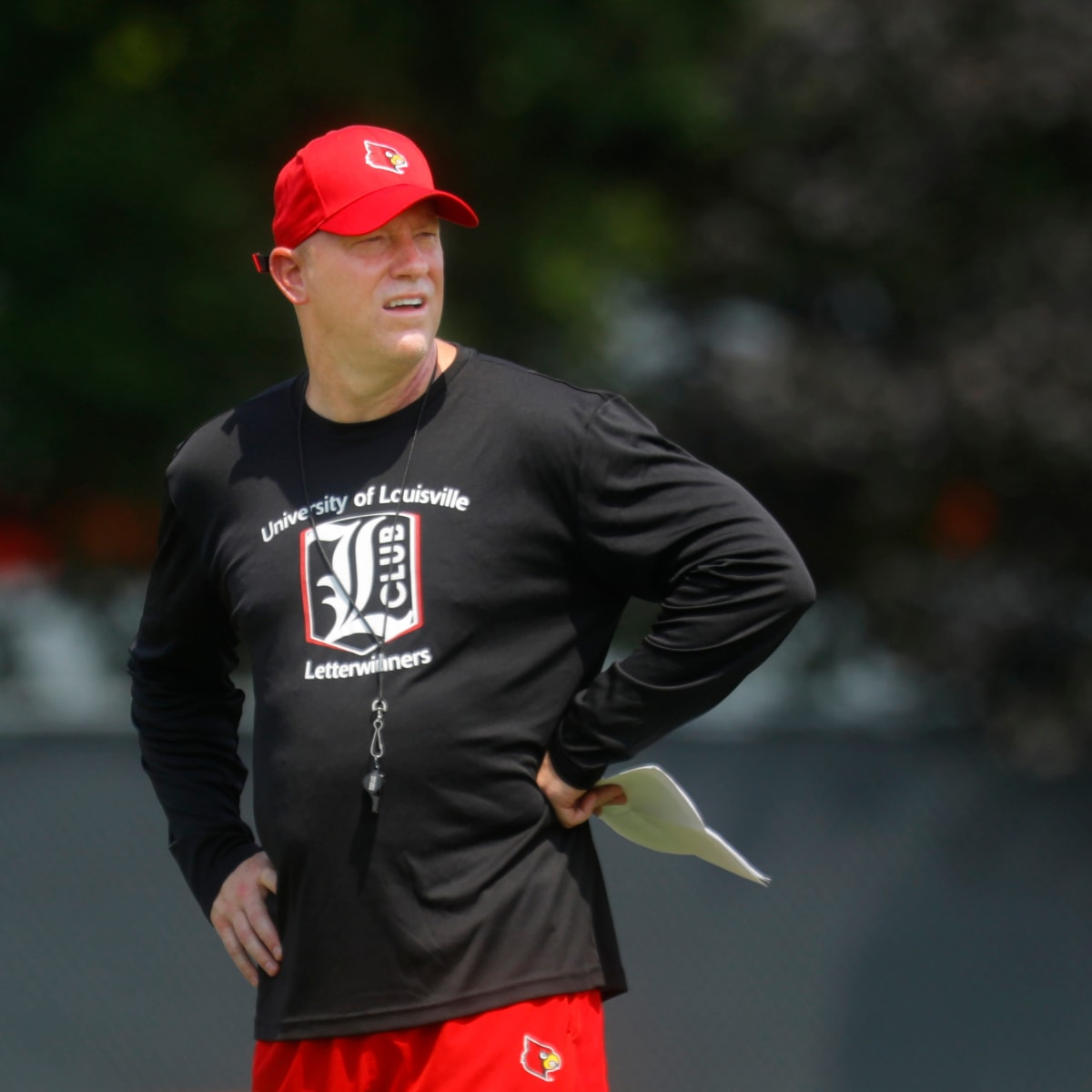 Jeff Brohm Showing Active Defensive Involvement During Louisville's Fall  Camp - Sports Illustrated Louisville Cardinals News, Analysis and More