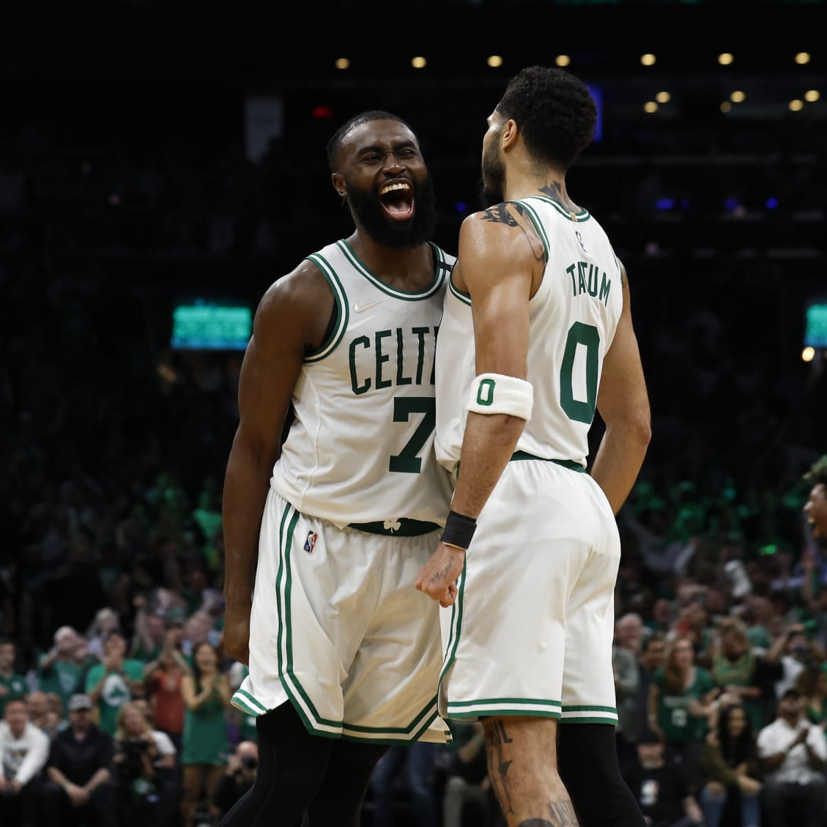 Jayson Tatum's 26 PTS & 9 AST lead Celtics to Game 3 victory 🍀 