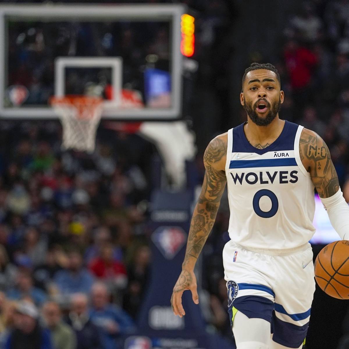 Report: D'Angelo Russell being 'shopped around' by Timberwolves - Sports  Illustrated Minnesota Sports, News, Analysis, and More
