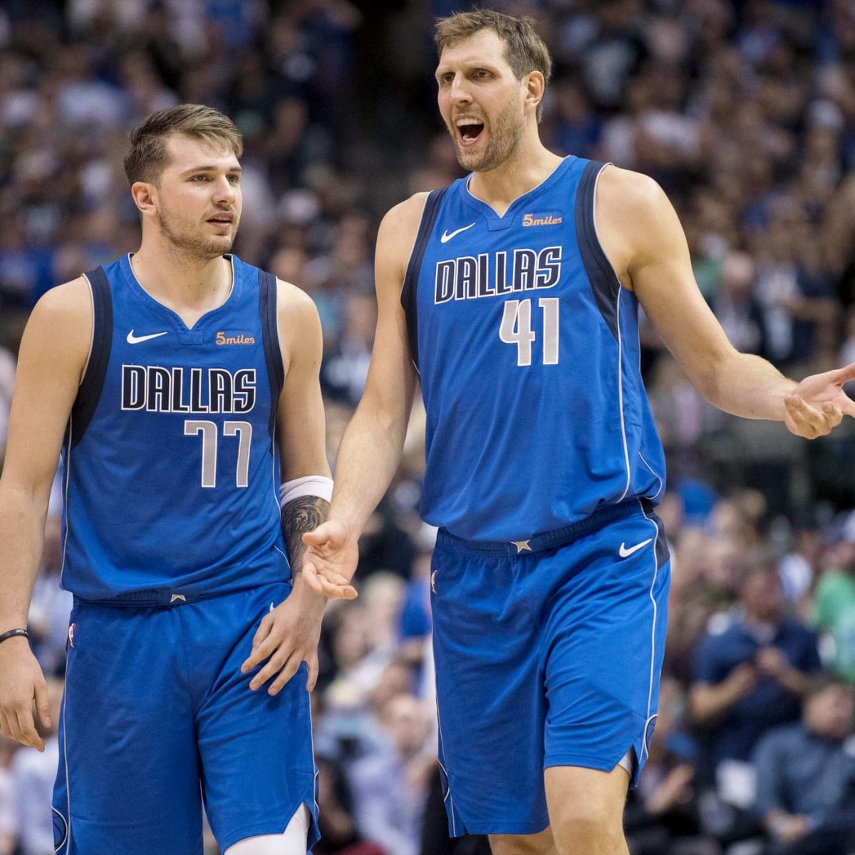 Look: Adorable Luka Doncic, Dirk Nowitzki Video Going Viral - The Spun:  What's Trending In The Sports World Today