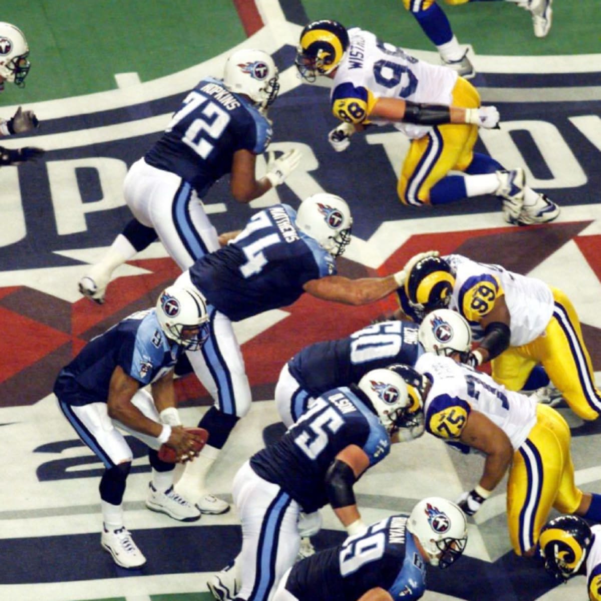 SUPER BOWL XXXIV CHAMPION 1999 ST LOUIS RAMS: One of the greatest of NFL  champions