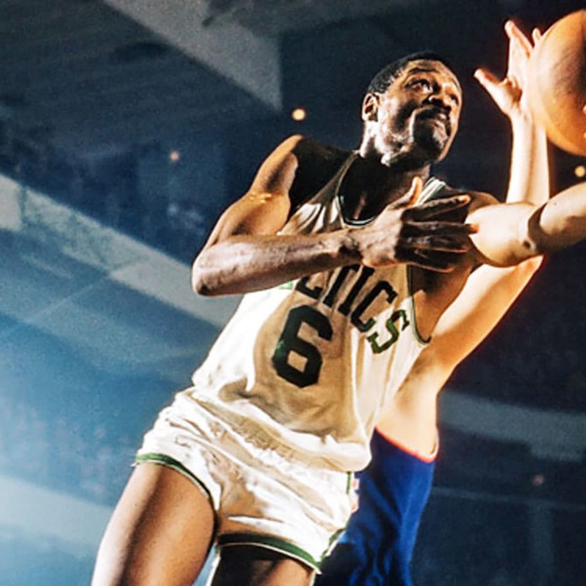 NBA retires Celtics' legend Bill Russell's No. 6 jersey across