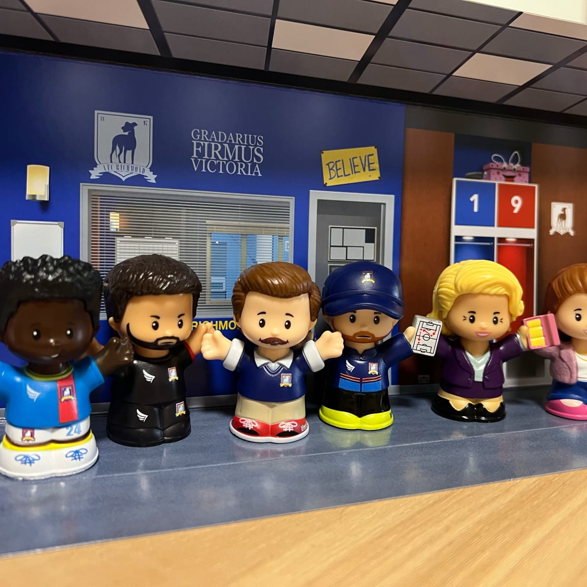 Ted Lasso Little People new in box!