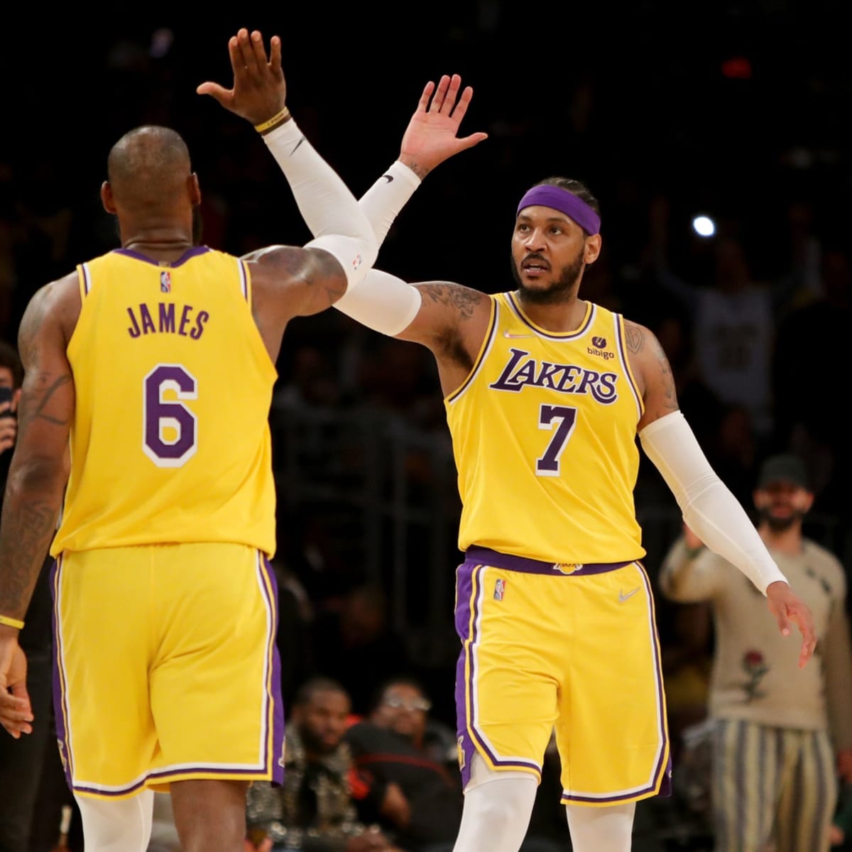 LeBron James: Carmelo Anthony says the Lakers star saved his life