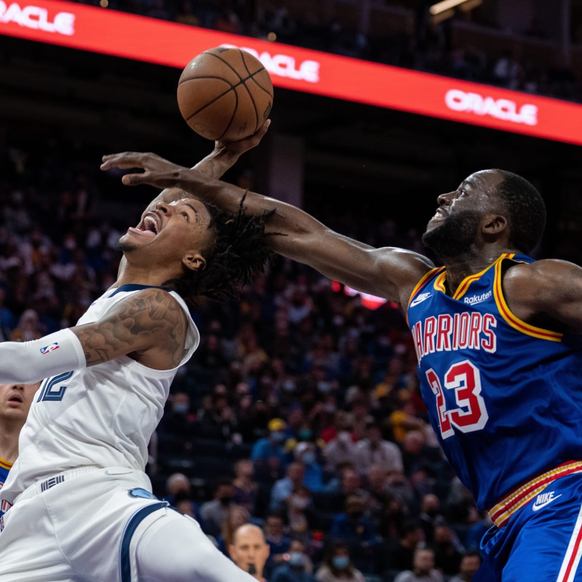 Ja Morant and Draymond Green trade shots on Twitter over a potential Golden  State Warriors/Memphis Grizzlies Christmas Day matchup - Basketball Network  - Your daily dose of basketball