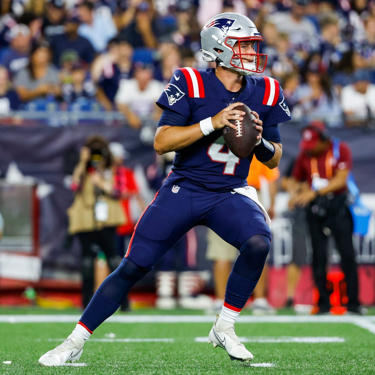 Zappe Gets Zapped: New England Patriots Rookie QB Tosses Pick Six