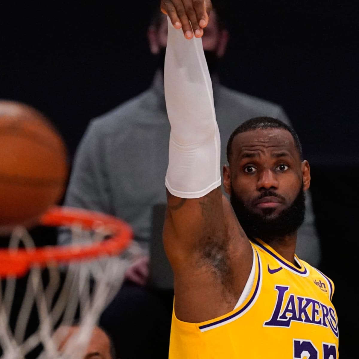 LeBron James Played At Pro-Am Before Slippery Court Cancels Game
