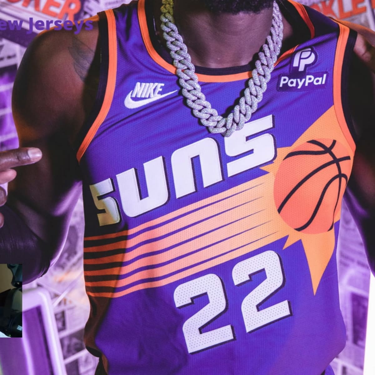 Phoenix Suns unveil classic purple sunburst jerseys for 2022-23