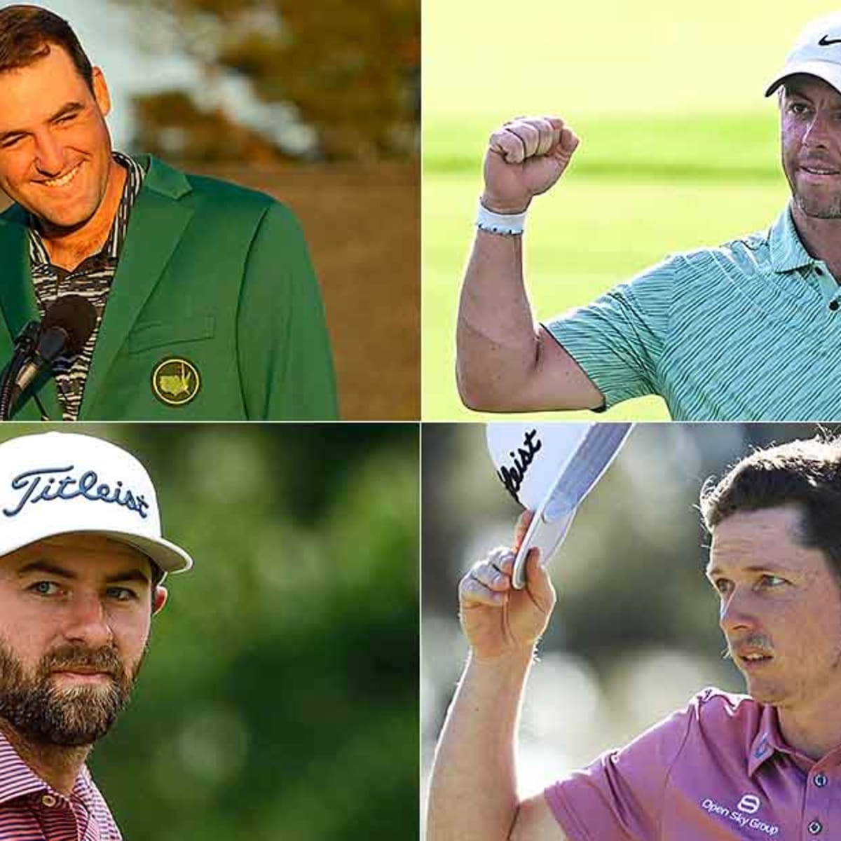 From Scottie Scheffler and Rory McIlroy