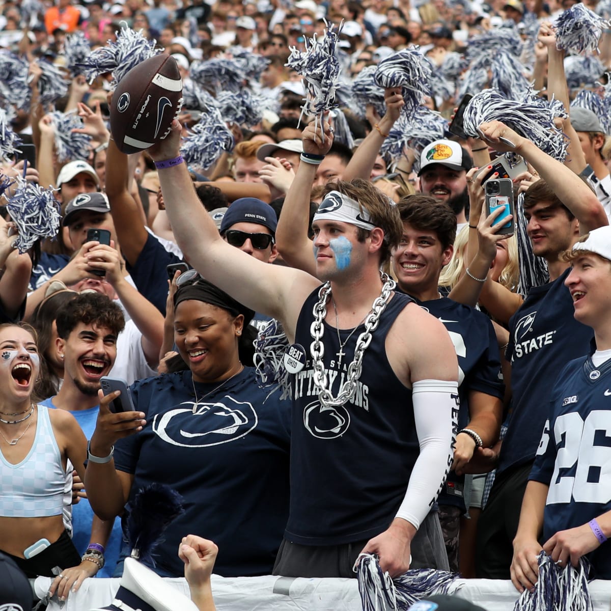 Penn State Football: The Penn State Nittany Lions Defeat Ohio 46-10 at  Beaver Stadium - Sports Illustrated Penn State Nittany Lions News, Analysis  and More